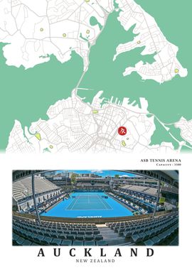 Asb Tennis Arena 3500 Auck