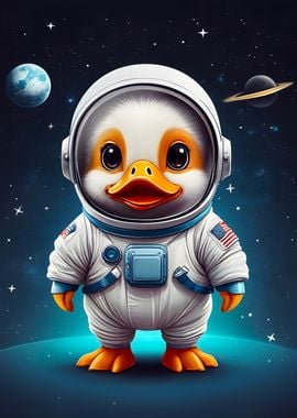 Duck Astronaut