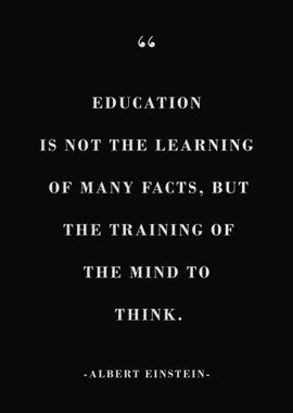 Einstein Education Quote