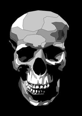 Skull Pop Art