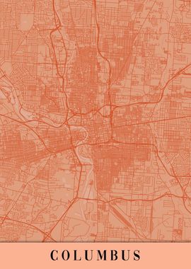 Columbus Orange Map