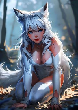 Foxgirl Anime Girl