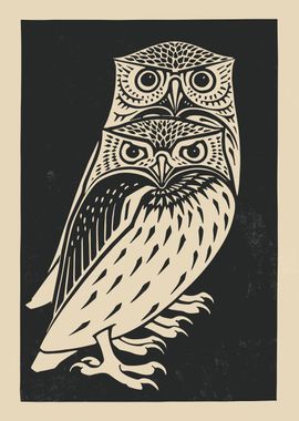 Vintage Owls