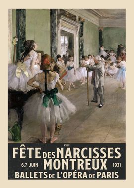 Degas Ballet Class