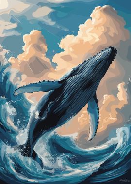 Fantasy Sea Whale