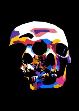 Twin Skull Pop Art