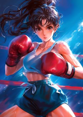 Cute Boxing Girl