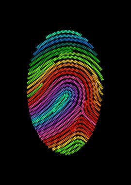 Fingerprint Neon