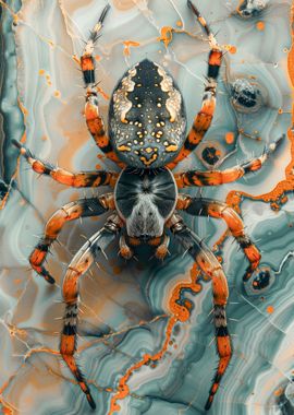 Orange Spider