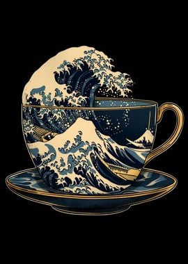 The Great Wave of Coffee