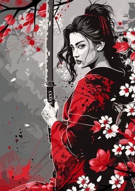 Japan Female Samurai