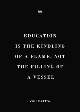 Socrates Education Quote