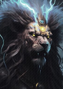 Lion god