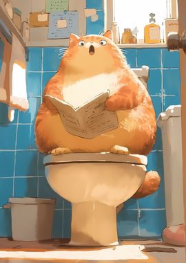 Toilet Cat Fun