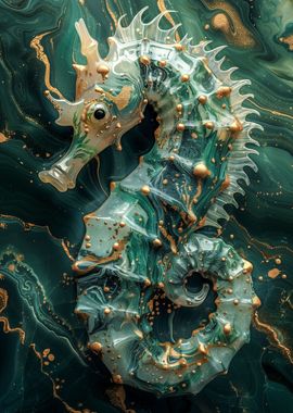 Smaragd Sea Horse