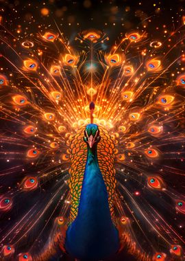 Radiant Peacock