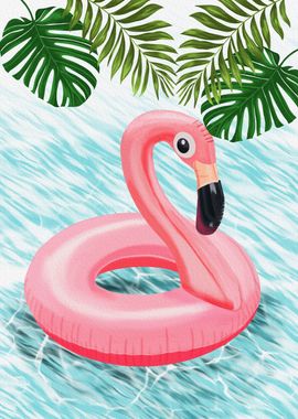 Flamingo Float