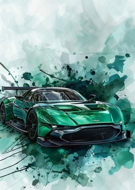 The pattern Aston Martin V