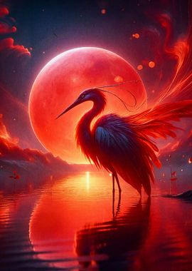 The Red Heron