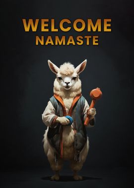 Welcome namaste alpaca