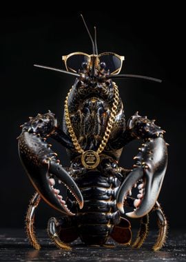 Black lobster gangster