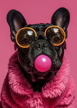 French bulldog bubblegum