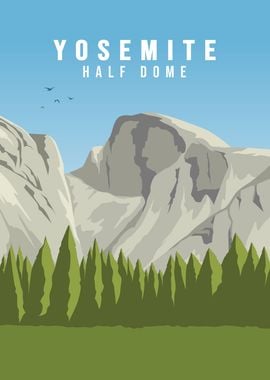 Yosemite half dome park