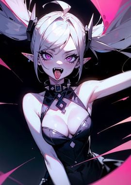 Mad Vampire Anime Girl