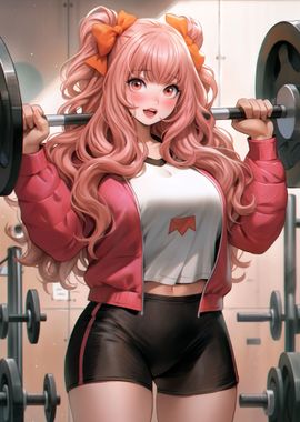 Anime Fitness Girl