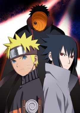 Naruto, Sasuke & Obito