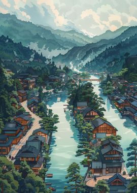 Ukiyo e Town