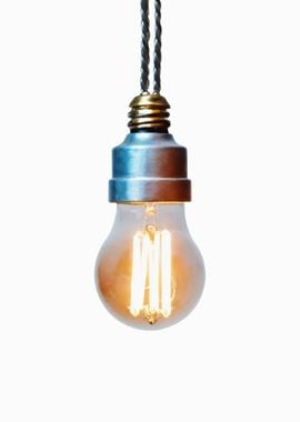 Light bulb vintage hanging