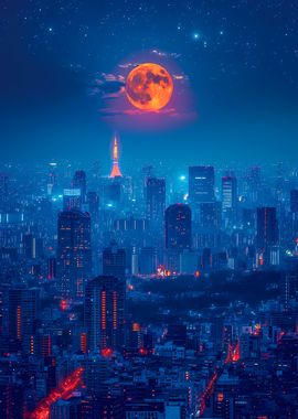 Moonlit Metropolis