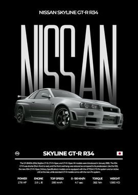 Nissan Skyline GTR R34