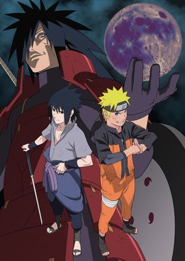 Naruto & Sasuke vs Madara