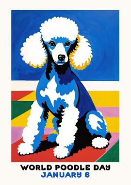 World Poodle Day Art Print