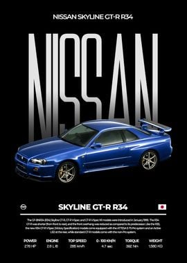 Nissan Skyline GTR R34