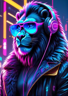 Lion Neon