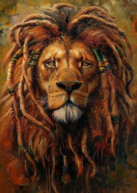 Rastafari Lion Jamaica