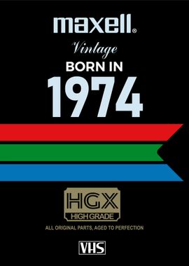 Born in 1974 VHS