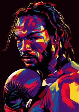 Lennox Lewis Wpap Pop Art