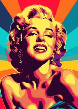 Marilyn Monroe Wpap Art