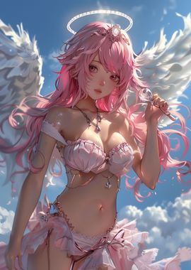 Godly Angel Anime Girl