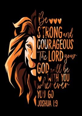 Jesus be strong lion