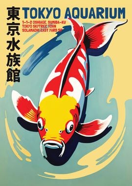 Tokyo Aquarium Poster