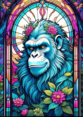 Ape Stained Glass