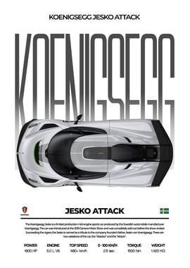 Koenigsegg Jesko Attack