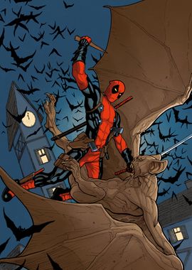 Deadpool and Bats