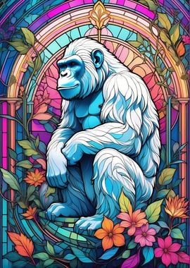 Ape Stained Glass