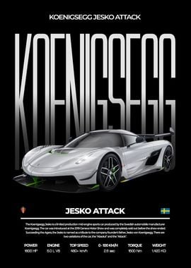 Koenigsegg Jesko Attack